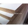 1220 * 2400 * 12mm melamina enfrentou MDF folha